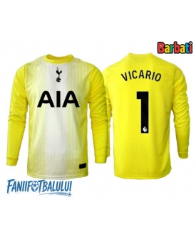 Tottenham Hotspur Guglielmo Vicario #1 Portarii Tricou Fotbal Replică 2025-26 Barbati Treilea Mâneci Lungi
